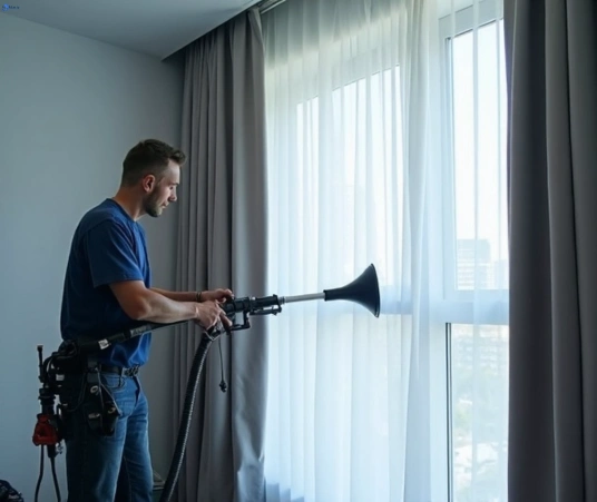 Professional drapes cleaning process tools Matty Curtain Cleaning mont-albert-vic