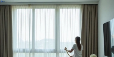 Delicate sheer drape cleaning mont-albert-vic Matty Curtain Cleaning