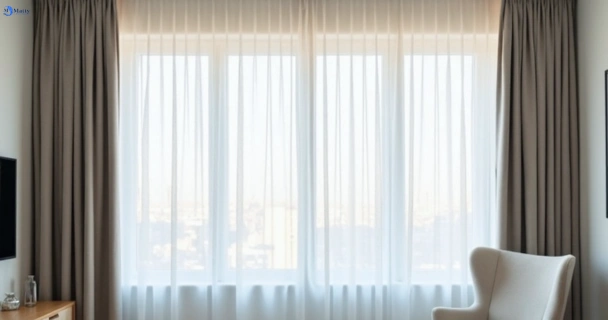 Restored vibrant drapes in mont-albert-vic QLD after Matty Curtain Cleaning